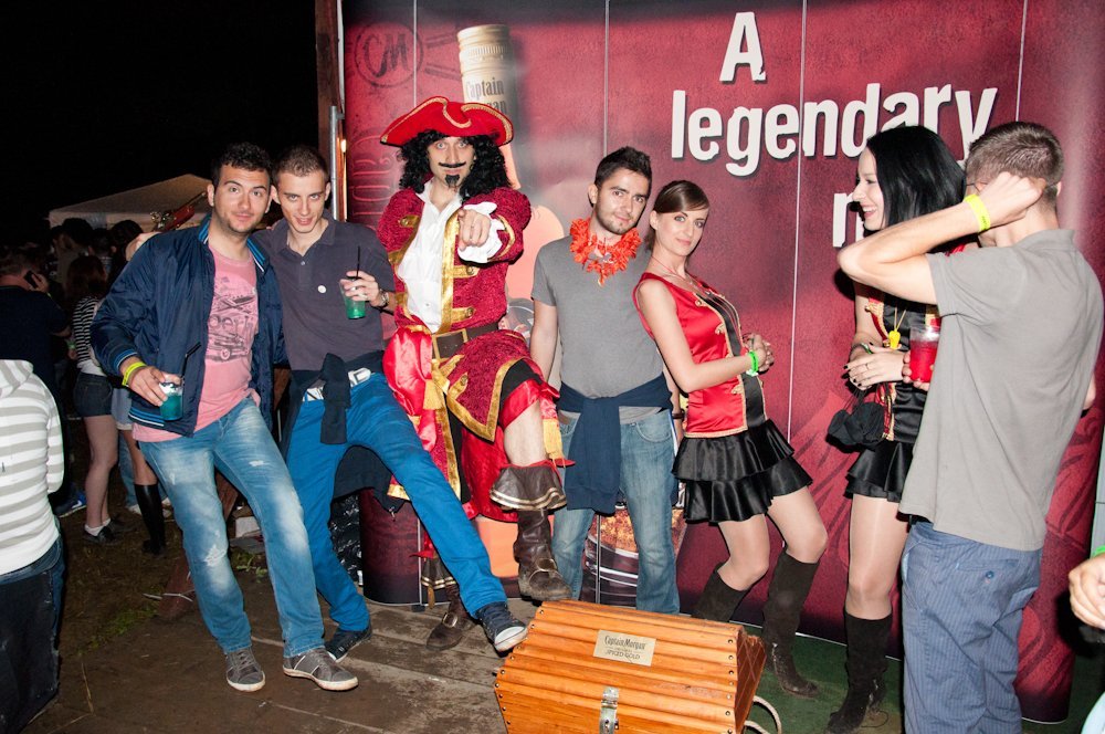 Baha summer party - Captain Morgan